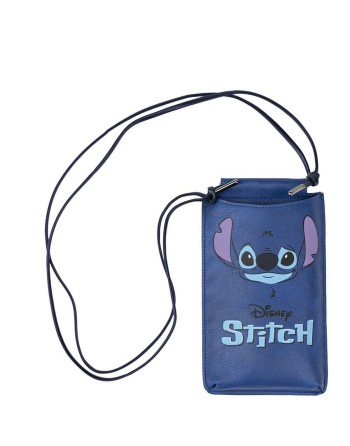 Mobile Tasche Stitch Blau 10 X 18 X 1 CM