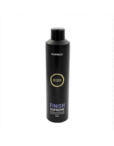 Laca de Fijación Extra Fuerte Decode Finish Supreme Montibello (400 ml)
