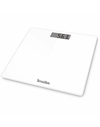 Digital badevægt Terraillon Tsquare Hvid Glas