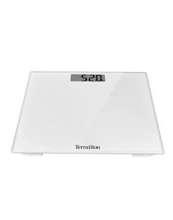 Bilancia Digitale da Bagno Terraillon Tsquare Bianco Vetro