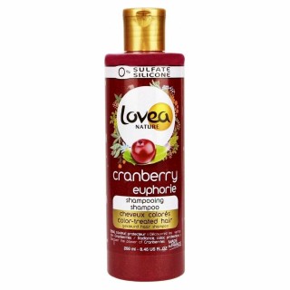 Shampoo per Capelli Colorati Lovea Nature Cranberry Euphorie (250 ml)