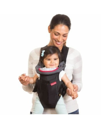 Mochila Portabebé Infantino Classic Carrier Negro + 0 Meses