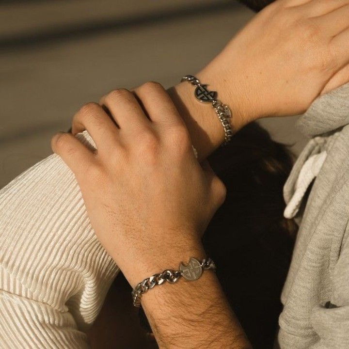 Bracciale Uomo AN Jewels AV.BWGLB04S