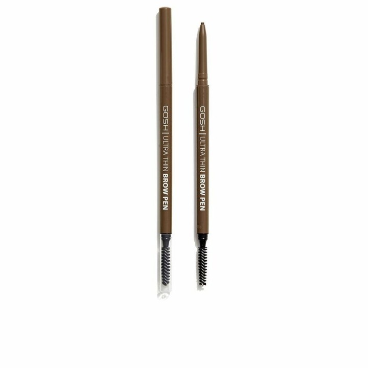 Mascara til Øjenvipper Gosh Copenhagen Ultra Thin Grå Brun 0,09 g Grey Brown