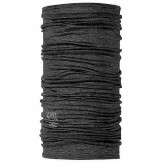 Scaldacollo Buff Merino Wool Grigio Monocromatica