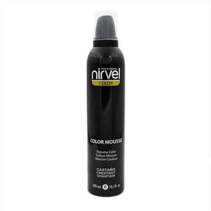 Colorazione Semipermanente Nirvel Color Mousse Castano (300 ml)