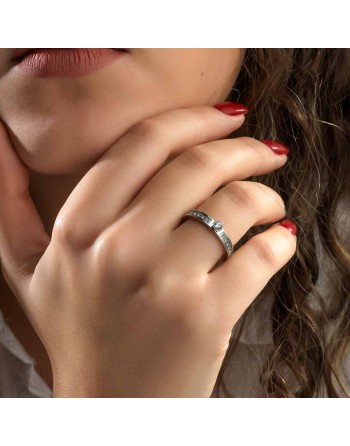 Ring til kvinder AN Jewels AR.R1NS01SC-7 7