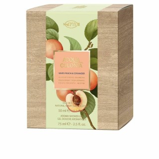 Set de Perfume Unisex 4711 ACQUA COLONIA WHITE PEACH & CORIANDER EDC Cilantro Melocotón 2 Piezas