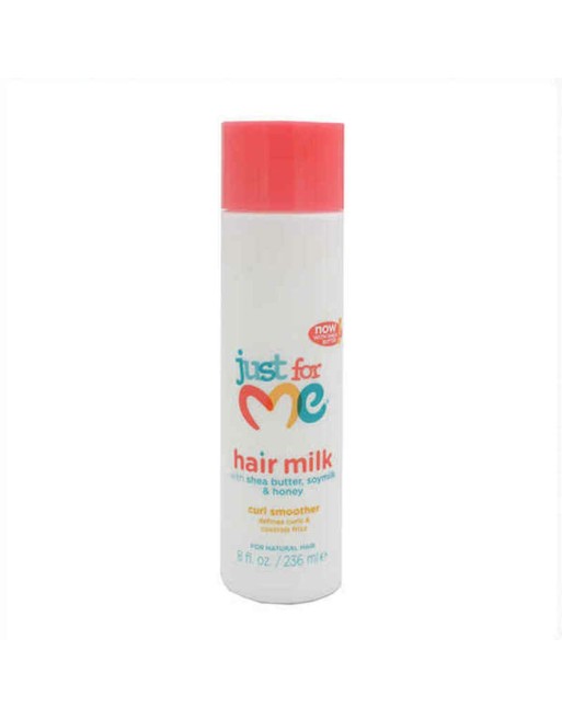 Lozione per Capelli Just For Me Just For Me H/milk Curl Smoother Capelli Ricci (236 ml)