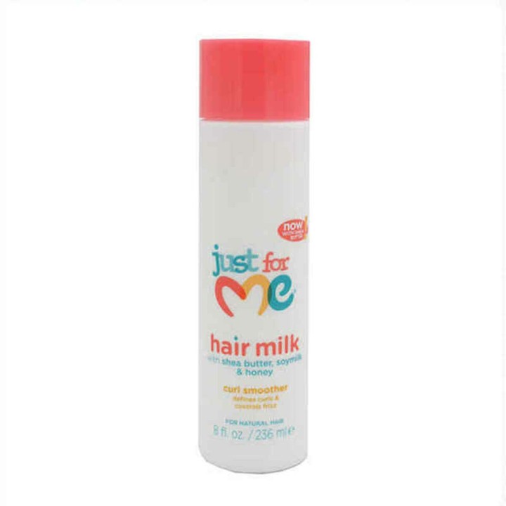 Lozione per Capelli Just For Me Just For Me H/milk Curl Smoother Capelli Ricci (236 ml)