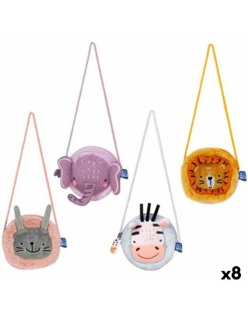 Bag Oxford Animal Besties Ø 10 cm (8 Units)