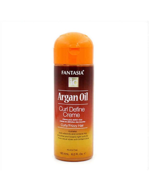 Crème stylisant Fantasia IC Argan Oil Curl Cheveux bouclés (183 ml)