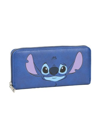 Cartera Mujer Stitch Azul