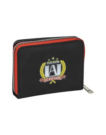 Cartera My Hero Academia Negro