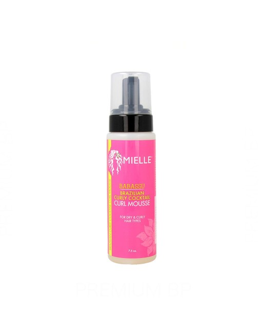 Hårbalsam uden skylning Mielle Babassu Brazilian Curly Cocktail 220 ml Krøllet hår