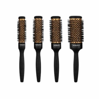 Sæt med kamme/børster Termix Sort (4 pcs)