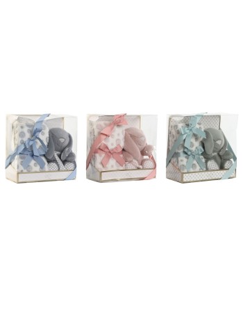 Baby-Geschenk-Set Home ESPRIT Blau grün Rosa Polyester (3 Stück)