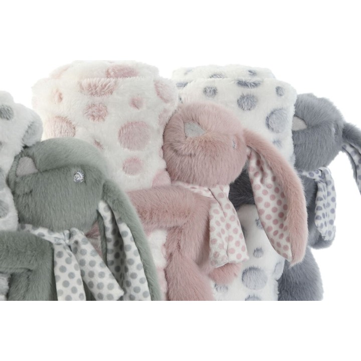 Gavesæt til baby Home ESPRIT Blå Grøn Pink Polyester (3 enheder)