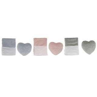 Set de Regalo para Bebé Home ESPRIT Azul Verde Rosa Poliéster (3 Unidades)