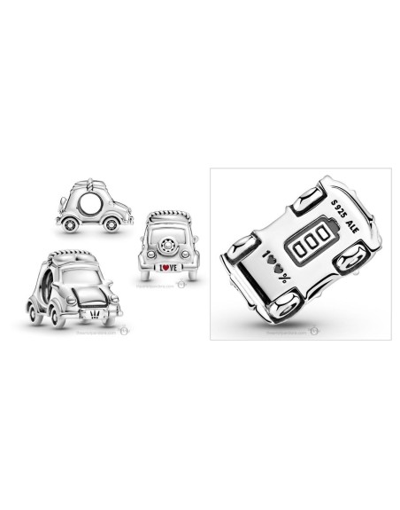 Perle de verre Femme Pandora CAR