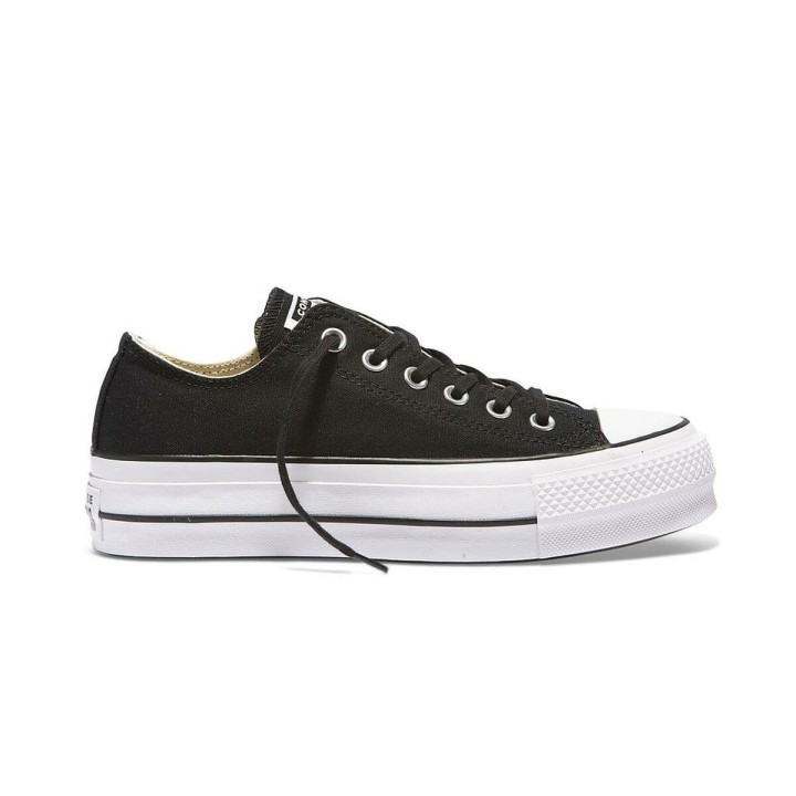 Kvinde Casual Sneakers Converse TAYLOR ALL STAR LIFT 560250C  Sort