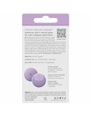 Spugna Viso Esfoliante Real Techniques 4223 (1 Unità)