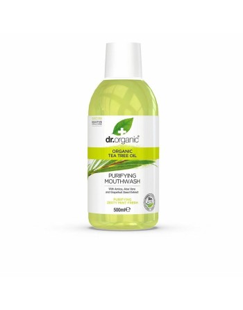 Colluttorio Tea Tree Dr.Organic Bioactive Organic Olio dell'albero del tè 500 ml