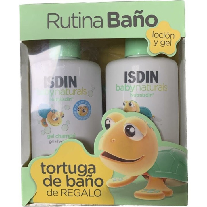 Badesæt til Babyer Isdin Babynaturals 2 Dele 3 Dele