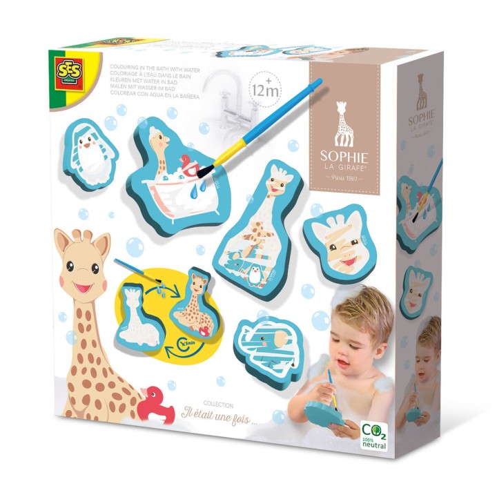 Spil til Badeværelset SES Creative Sophie La Girafe Akvarelmaling
