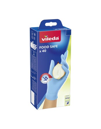Guantes Desechables Vileda Food Safe 171013 S/M (40 unidades)