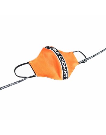 Hygienic Reusable Fabric Mask Lola Casademunt Orange With logo