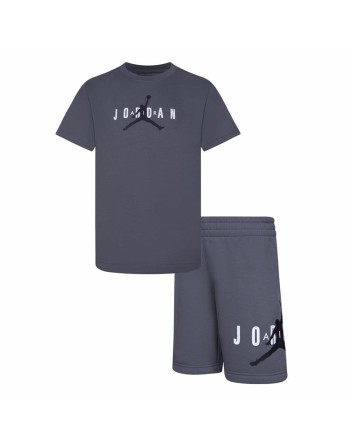 Completo Sportivo per Bambini Jordan Jordan Grigio