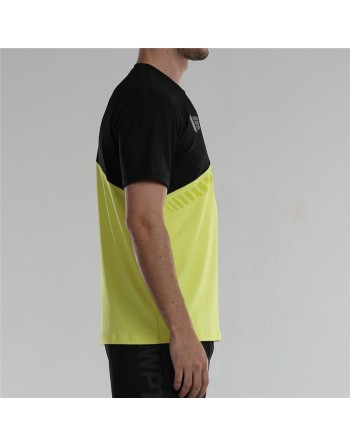 Herren Kurzarm-T-Shirt Bullpadel Lucio Schwarz