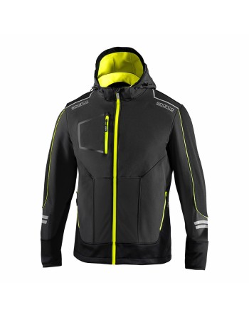 Chaqueta Deportiva para Hombre Sparco Tech Ndis Negro