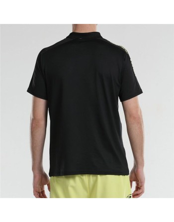 Polo a Maniche Corte Uomo Bullpadel Liceo Padel Nero