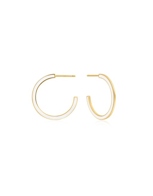 Orecchini Donna Ania Haie E028-06G-W Argento puro 2,5 cm