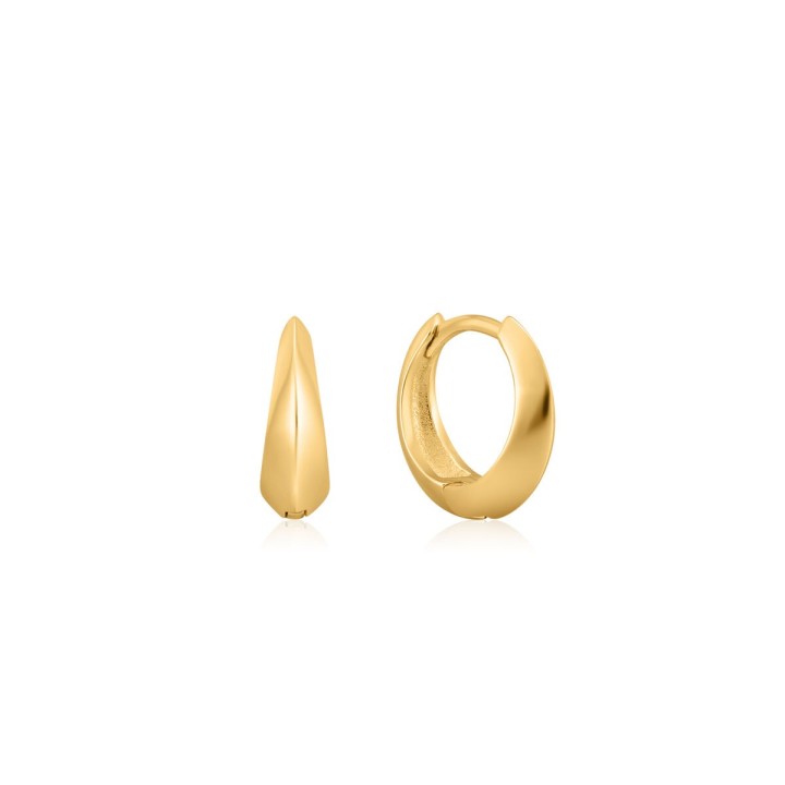 Øreringe til kvinder Ania Haie E025-05G Sterling sølv 2 cm