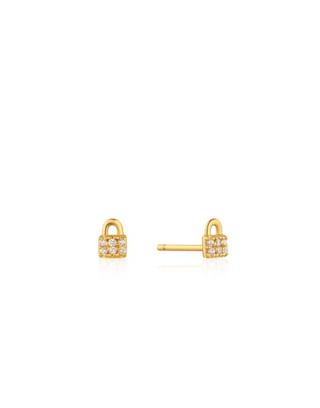 Pendientes Mujer Ania Haie E032-03G Plata de ley 0,5 cm