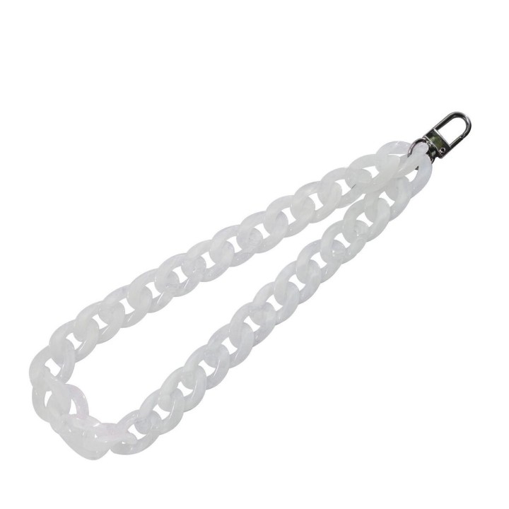 Skuldertaske Celly JEWELMARBLEWH Hvid