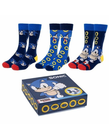 Calzini Sonic 3 Pezzi