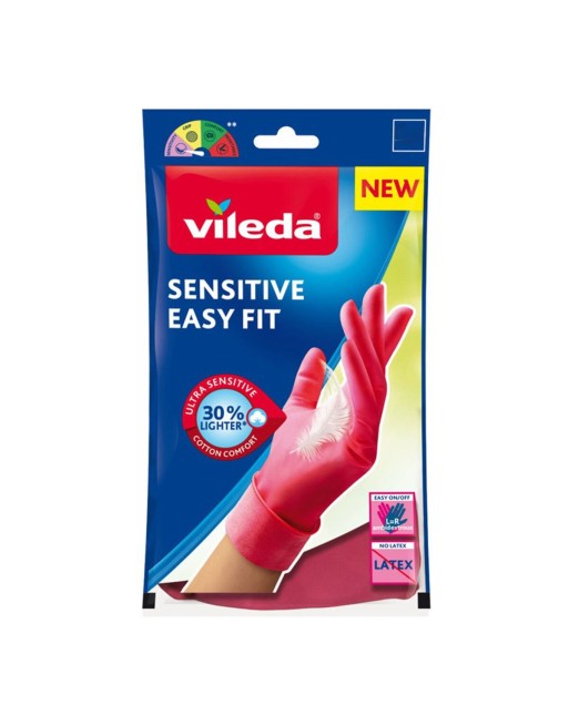 Gants de nitrile Vileda Easy Fit 168411 S