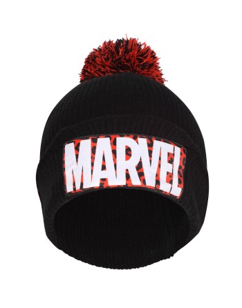 Hut Marvel Leopard Logo Schwarz