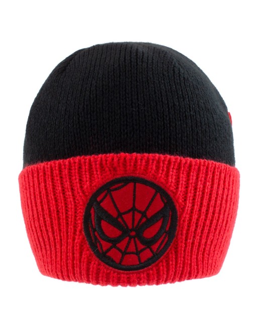 Chapeau Spider-Man Emblem Noir