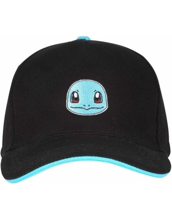 Unisex-Hut Pokémon Squirtle Badge 58 cm Schwarz Einheitsgröße