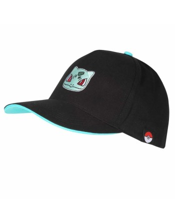 Unisex hat Pokémon Bulbasaur Badge 58 cm Black One size