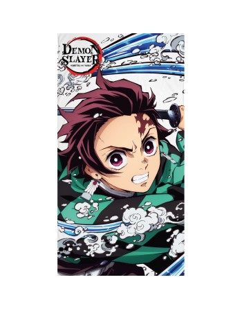 T shirt à manches courtes Demon Slayer Whirlpool Blanc Unisexe