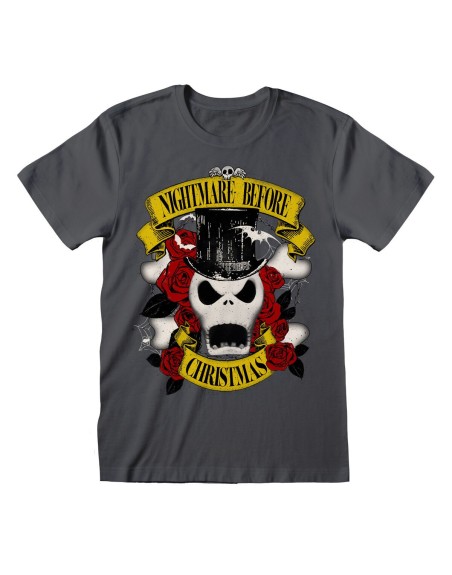 Kurzarm-T-Shirt The Nightmare Before Christmas Top Hat Jack Graphit Unisex
