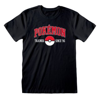 Kortærmet T-shirt Pokémon Since 96 Sort Unisex