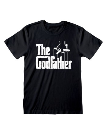 Short Sleeve T-Shirt The Godfather Logo Black Unisex