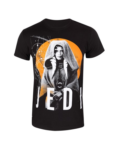 Short Sleeve T-Shirt Star Wars Jedi Black Unisex